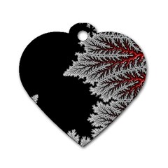 Jungle Road Hawaii Asphalt Mountains Green Dog Tag Heart (one Side) by Bedest