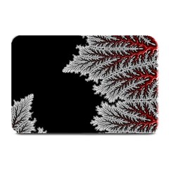 Jungle Road Hawaii Asphalt Mountains Green Plate Mats by Bedest