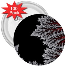 Foroest Nature Trippy 3  Buttons (100 Pack)  by Bedest