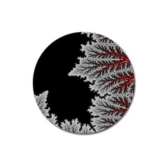 Foroest Nature Trippy Magnet 3  (round) by Bedest