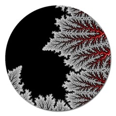 Foroest Nature Trippy Magnet 5  (round) by Bedest