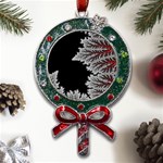 The Overworld Aurora Subnautica Metal X Mas Lollipop with Crystal Ornament Front