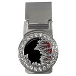 Abstract Complex Fractal Math Money Clips (CZ)  Front