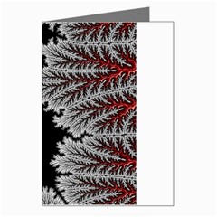 Abstract Complex Fractal Math Greeting Card by Bedest