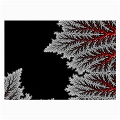 Abstract Complex Fractal Math Large Glasses Cloth by Bedest