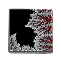 Abstract Complex Fractal Math Memory Card Reader (square 5 Slot) by Bedest