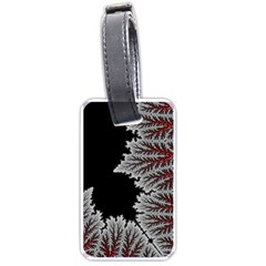 Abstract Complex Fractal Math Luggage Tag (one Side) by Bedest