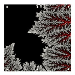 Abstract Complex Fractal Math Banner And Sign 4  X 4  by Bedest