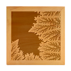 Abstract Complex Fractal Math Wood Photo Frame Cube by Bedest