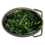 Banana leaves Belt Buckles Front