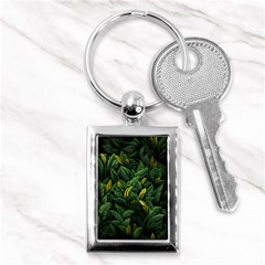 Banana leaves Key Chain (Rectangle)