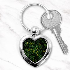 Banana leaves Key Chain (Heart)