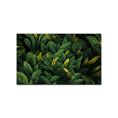 Banana leaves Sticker (Rectangular)