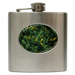 Banana leaves Hip Flask (6 oz)