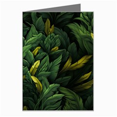 Banana leaves Greeting Card