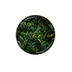 Banana leaves Hat Clip Ball Marker Front