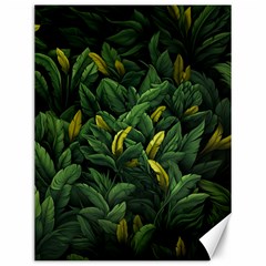 Banana Leaves Canvas 12  X 16  by goljakoff