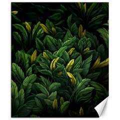 Banana leaves Canvas 20  x 24 