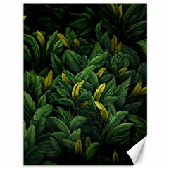 Banana leaves Canvas 36  x 48 