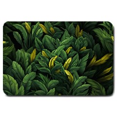 Banana leaves Large Doormat