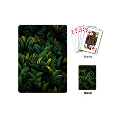 Banana leaves Playing Cards Single Design (Mini)