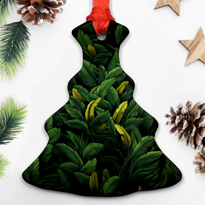 Banana leaves Ornament (Christmas Tree) 