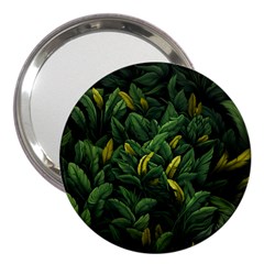 Banana leaves 3  Handbag Mirrors