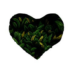 Banana leaves Standard 16  Premium Heart Shape Cushions