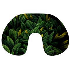 Banana leaves Travel Neck Pillow