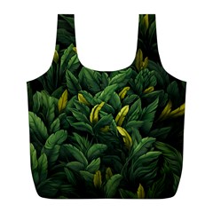 Banana leaves Full Print Recycle Bag (L)