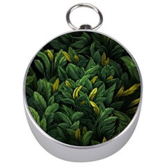 Banana leaves Silver Compasses