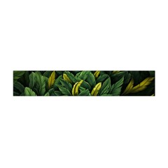 Banana Leaves Premium Plush Fleece Scarf (mini) by goljakoff