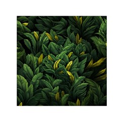 Banana leaves Square Satin Scarf (30  x 30 )