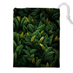 Banana leaves Drawstring Pouch (5XL) Front