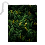 Banana leaves Drawstring Pouch (5XL) Back