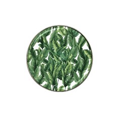 Green Banana Leaves Hat Clip Ball Marker (10 Pack) by goljakoff