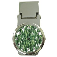 Green Banana Leaves Money Clip Watches by goljakoff