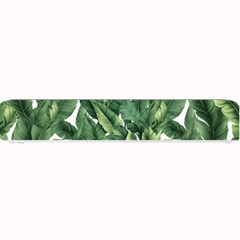 Green Banana Leaves Small Bar Mat by goljakoff