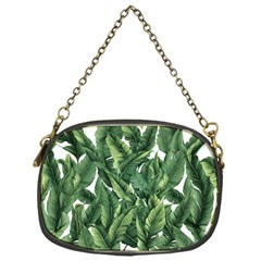 Green Banana Leaves Chain Purse (one Side) by goljakoff