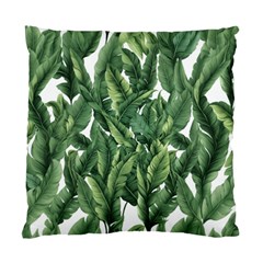 Green banana leaves Standard Cushion Case (Two Sides)