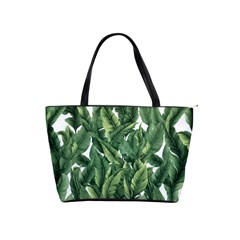 Green banana leaves Classic Shoulder Handbag