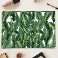 Green banana leaves Cosmetic Bag (XXL)