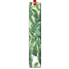 Green banana leaves Large Book Marks