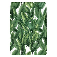 Green banana leaves Removable Flap Cover (S)