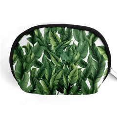 Green banana leaves Accessory Pouch (Medium)