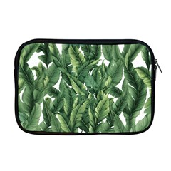 Green banana leaves Apple MacBook Pro 17  Zipper Case