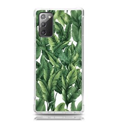 Green banana leaves Samsung Galaxy Note 20 TPU UV Case