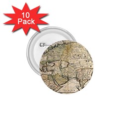 Tartaria Empire Vintage Map 1 75  Buttons (10 Pack) by Grandong