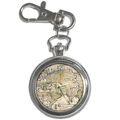 Tartaria Empire Vintage Map Key Chain Watches by Grandong