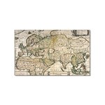 Tartaria Empire Vintage Map Sticker Rectangular (100 pack) Front